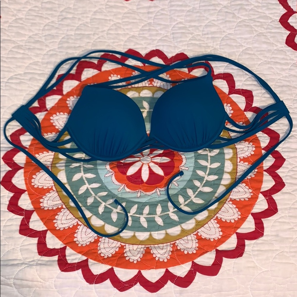 TEAL BIKINI SET || 34 B TOP || NEVER WORN || NWT